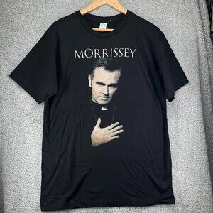 Vintage 2006 Morrissey Priest Black Band Tee Unisex T-Shirt size Large